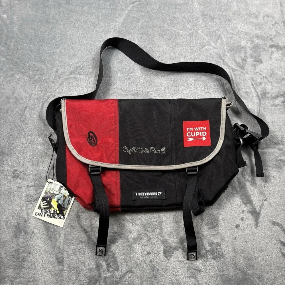 Vintage Timbuk2 Cupid's Undie Run Messenger Bag San Francisco Limited Charity